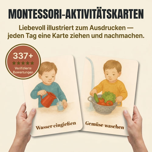 Montessori - Aktivitätskarten